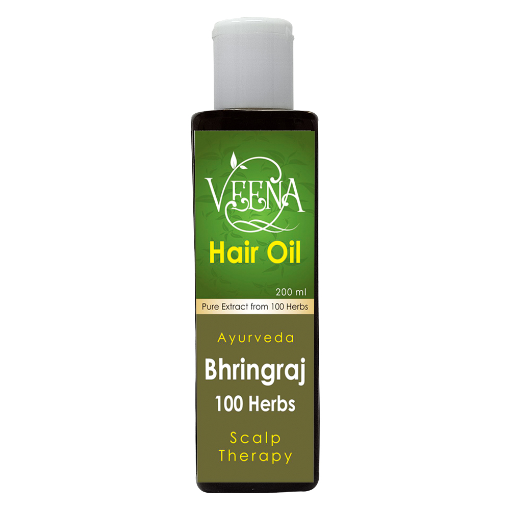Ayurveda Bhringraj 100 Herbs Scalp Therapy – Veena Products