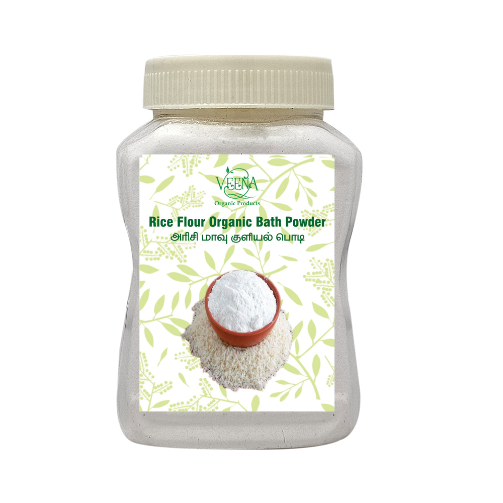 Rice floor Organic Luxury Bath Powder – Dakshaveena